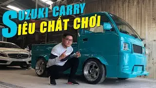Xe tải Suzuki CARRY độ widebody chất chơi nhất Việt Nam, phong cách JDM Truck