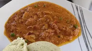 Simple tomato kurma side dish for south indian tiffin | kurma with no masalas |  indian vegan recipe