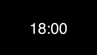 18 Minute Countdown Timer