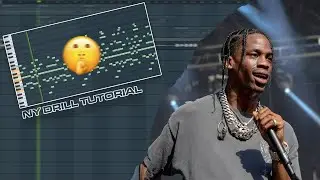 How To Make Hard NY Drill Melodies For Pop Smoke And Travis Scott | NY DRILL TUTORIAL 2021 | FL 20