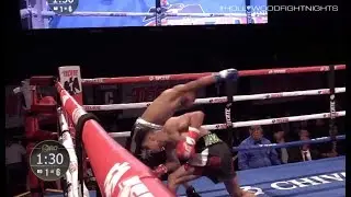 Джордж Наварро: нокаут в первом раунде / George Navarro: first round KO. Hollywood Fight Nights.