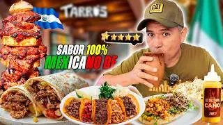 🤤PROBANDO TODA la COMIDA MEXICANA🇲🇽 en TARROS EL SALVADOR🇸🇻 *Riqu&iacute;sima*