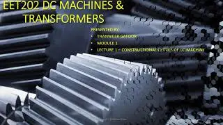 KTU - DCMT - MODULE 1 - LECTURE 1 - CONSTRUCTION