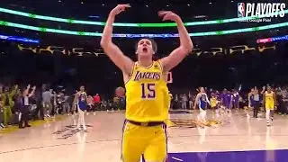 Austin Reaves Beats The 1st Half Buzzer From HALFCOURT In Game 6!