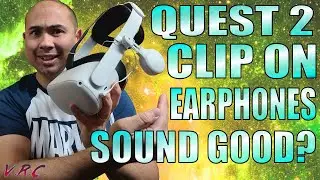 CHEAP Oculus Quest 2 Clip on Headphones TESTED - VIVE Audio Strap now pointless?