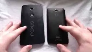 Nexus 6 & DROID Turbo Size Comparison
