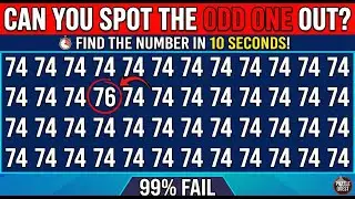 Only 1% Can Find The Hidden Number In 10 Seconds! 😱