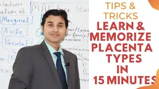 MEMORIZE IN 15 MINUTES (Placentation in Flowers) (NEET/NCERT Biology).
