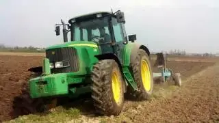 Aratura 2016 - Az. Agr. Novello - John Deere 6520 + Trivomere Freschi