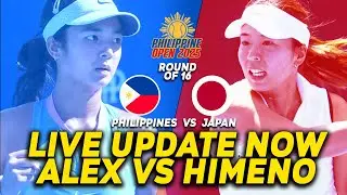 BUONG TENNIS WORLD GINULAT! LIVE UPDATE ALEXANDRA EALA MATCH DAY VS JAPAN&rsquo;S HIMENO SAKATSUME
