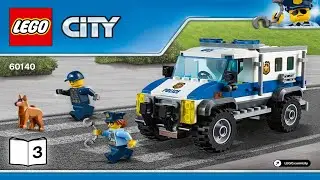 LEGO instructions - City - Police - 60140 - Bulldozer Break-In (Book 3)