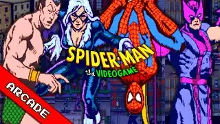 Spider-Man: The Video Game (Arcade, 1991) - Intro, demos, bios and a stress-free playthrough