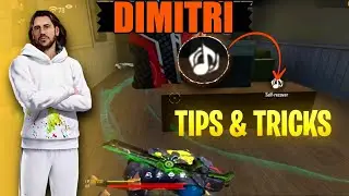 DIMITRI TIPS AND TRICKS // (SECRET) TRICKS IN FREE FIRE