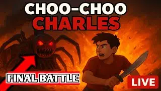 🔴&ldquo;Hunted by a Killer Train 😱 | Choo-Choo Charles LIVE Gameplay&rdquo; #horrorgame #choochoocharlesgame
