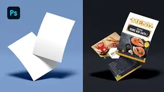 Tạo Mockup Trong Photoshop | How To Create Paper Mockup In Photoshop