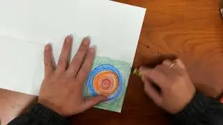 2D Kandinsky Concentric Circle Instructions with Miss Elza