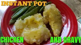 RV COOKING / TINY KITCHEN COOKING INSTANT POT CHICKEN AND GRAVY