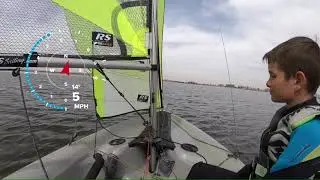 RSFeva First Sail at Union Reservoir