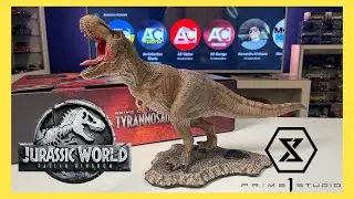 1/38 Tyrannosaurus Rex (Jurassic World - Fallen Kingdom) - Prime 1 Studio [Unboxing]