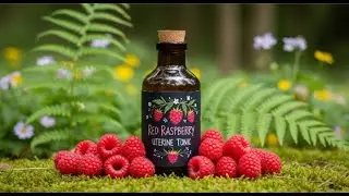 🌿 Red Raspberry Leaf Tea: Natural Uterine & Reproductive Support 🌿