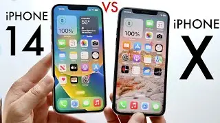 iPhone 14 против iPhone X! (Сравнение) (Обзор)