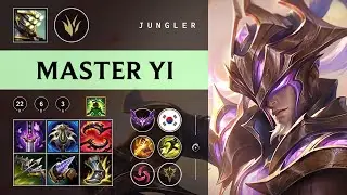 Master Yi Jungle vs Briar - KR Master Patch 26.01