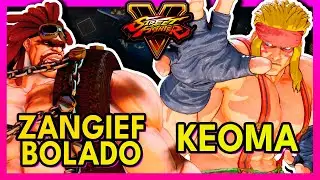 SFV 🥊 Zangief Bolado (ABIGAIL) VS Keoma (ALEX) 🥊 スト5  🥊 SF5 🥊 Street Fighter 5