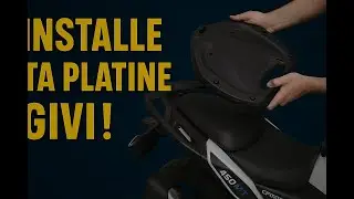 Installation platine top case GIVI - CF MOTO 450 MT