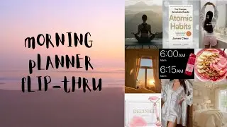 Morning Planner | Sterling Ink Compact Horizontal B6