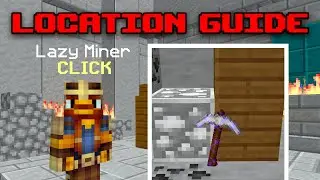 Lazy Miner's Pickaxe Location - Hypixel Skyblock