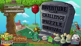 Plants Vs Zombies Fusion - It's Raining Seeds | Max Difficulty