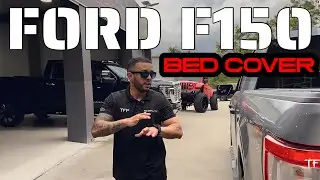 Установка чехла на кузов пикапа F150 в мастерской TonnoFlip.