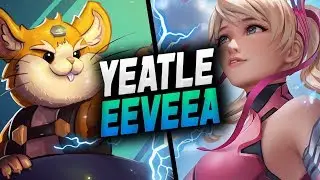 YEATLE HAMMOND AND EEVEEA MERCY! [ OVERWATCH SEASON 16 TOP 500 ]