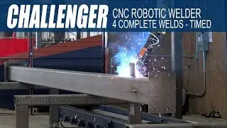 Ocean Challenger Structural Steel Robotic Welder - 4 complete welds under 4.5 minutes