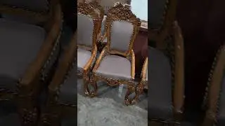teak wood chair 🪑 PU finish#viral #tranding #shots