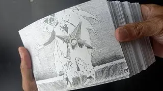 #Shorts | Flipbook Naruto and Sasuke vs Momoshiki