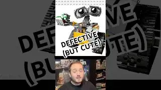 LEGO Wall E was broken #lego #legosets #fyp #disney #afol
