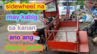 Sidewheel na may kabig sa kanan ano ang dapat gawin