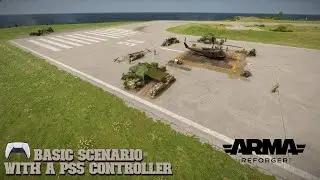 How To Create a Basic Scenario With a PS5 Controller In Arma Reforger