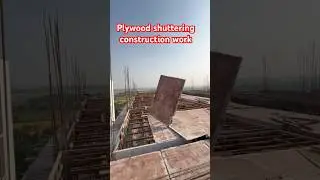 Plywood shuttering construction work carpenter #shorts #trending #viral #construction #shuttering