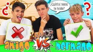 ¿QUIÉN me CONOCE MÁS? 🤨 ¿Mi hermano HUGO HAACK o Mi amigo TELMO de #LosXobis 🔥 MOST LIKELY TO