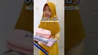 DAILY VLOG NOURA PERSIAPAN ALAT ALAT SEKOLAH 📚📐✏️🖌️ #dailyvlog #backtoschool