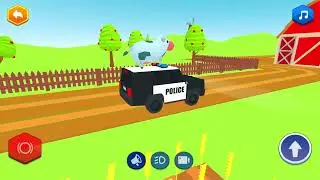 City Driver Police Car Jump Race Gameplay | City Patrol Android Games #game #gaming