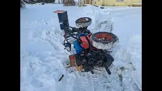 Iseehitatud traktor frontaallaaduriga / Homemade tractor with front loader:)