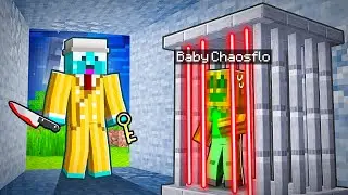 ICH ENTFÜHRE BABY CHAOSFLO! - Minecraft Freunde