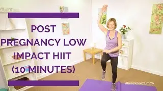 10 Minute Low Impact Cardio HIIT Workout | Post Pregnancy | Vicky Warr