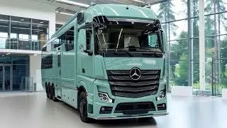 Mercedes Actros MegaSpace 2026 &mdash; Когда грузовик становится домом на колёсах@TechDrive-n3z 