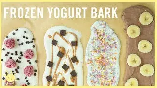 EAT | Frozen Yogurt Bark, 4 Ways!