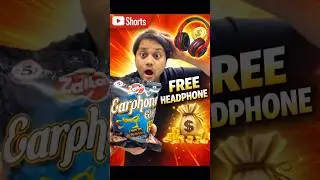 Free Earphone inside 😀😀.. #shorts #ytshorts #unboxingasmr #unboxing #food #snacks