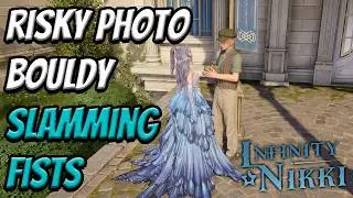 Risky Photography Bouldy - Close Up Photo of Bouldy Slamming Both Fists | Infinity Nikki